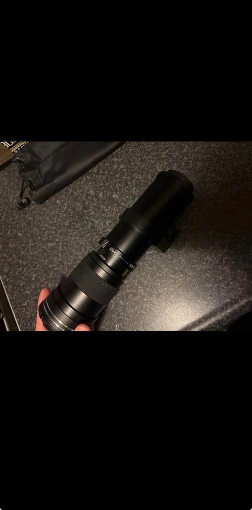 Nieuw 420-800mm Telelens met T-mount Adapter voor Camera, Audio, Tv en Foto, Fotografie | Lenzen en Objectieven, Ophalen of Verzenden