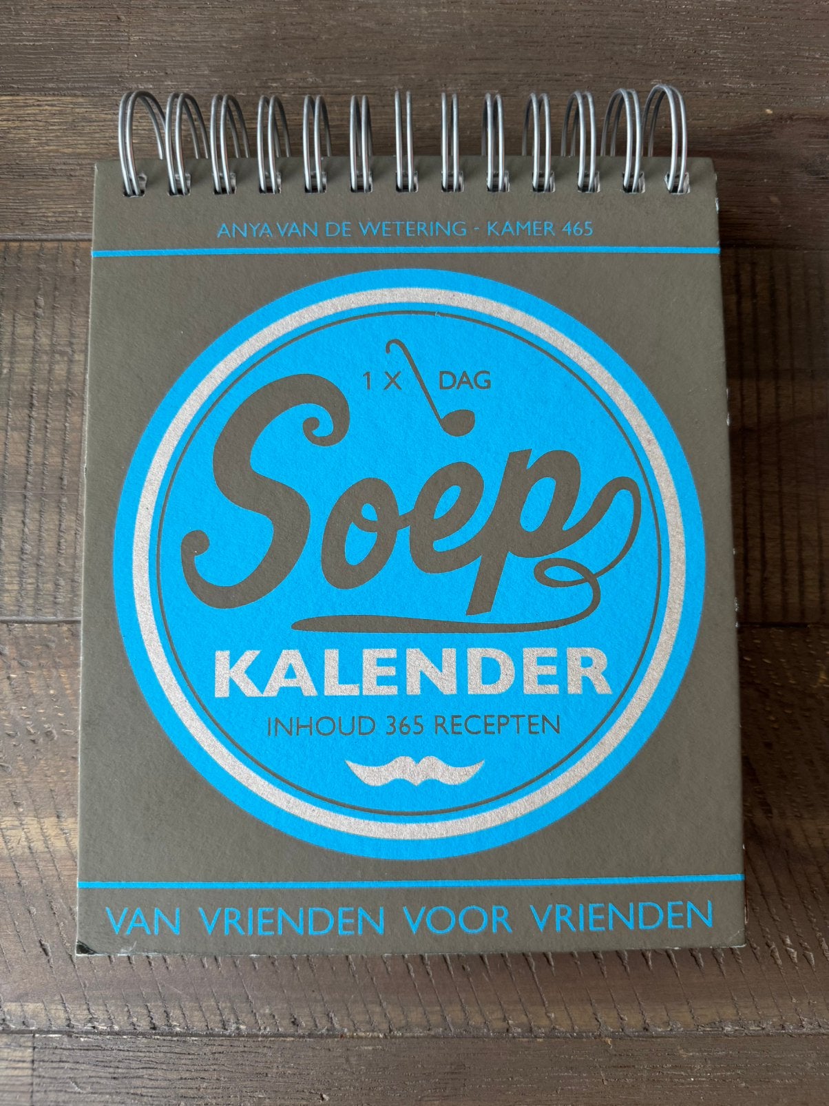 Soepkalender (A. van der Wetering), Ophalen, Zo goed als nieuw, A. van der Wetering