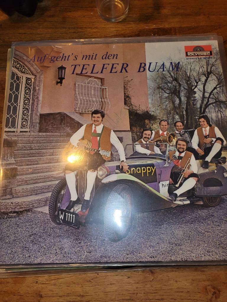 Auf geht's mit den Telfer Buam - Polydor LP, Cd's en Dvd's, Vinyl | Nederlandstalig, Gebruikt, Streekmuziek, 1970 - 1979, 12 inch