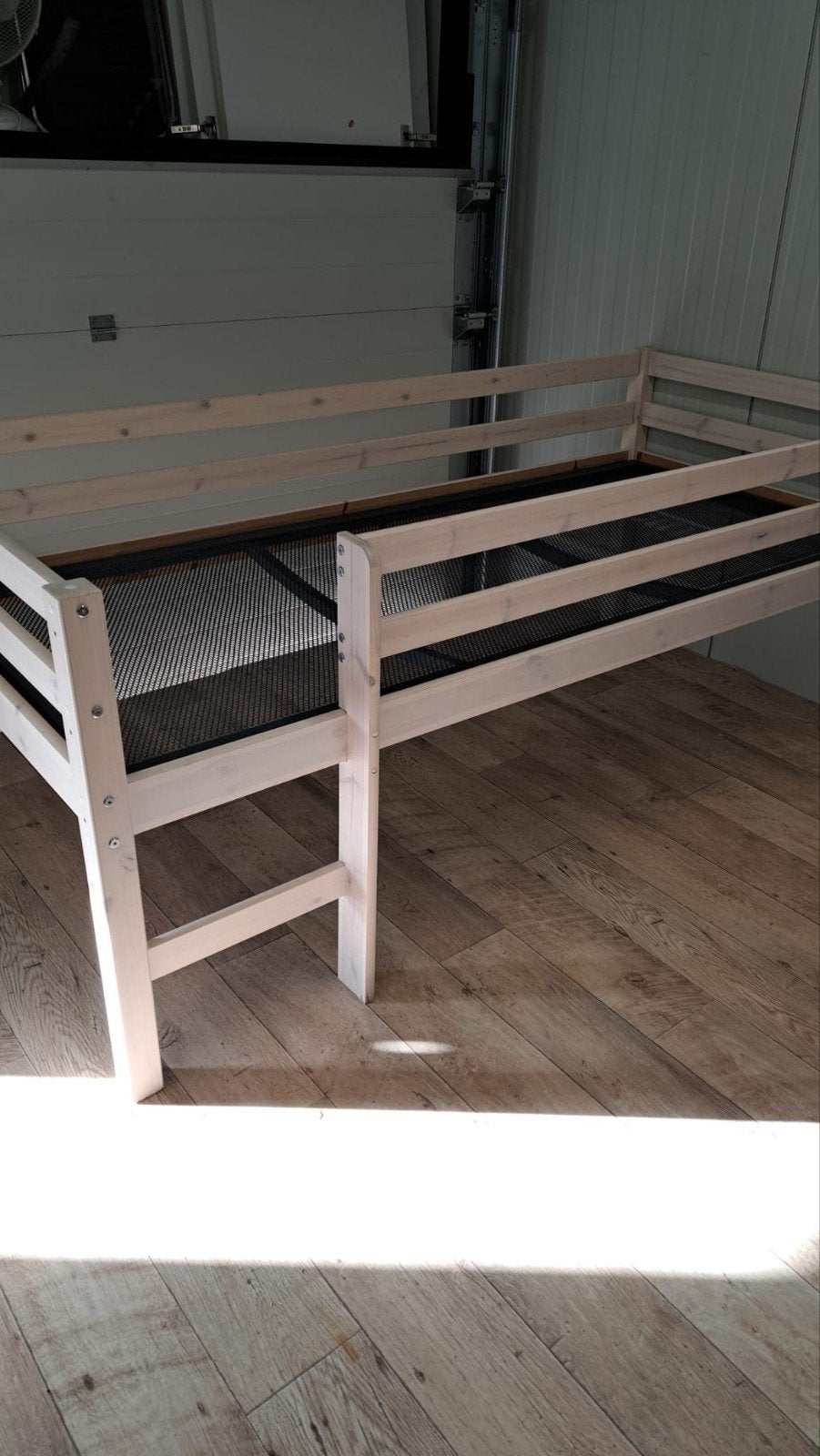 1-persoons halfhoogslaper, Ophalen, 90 cm, Eenpersoons, Minder dan 160 cm
