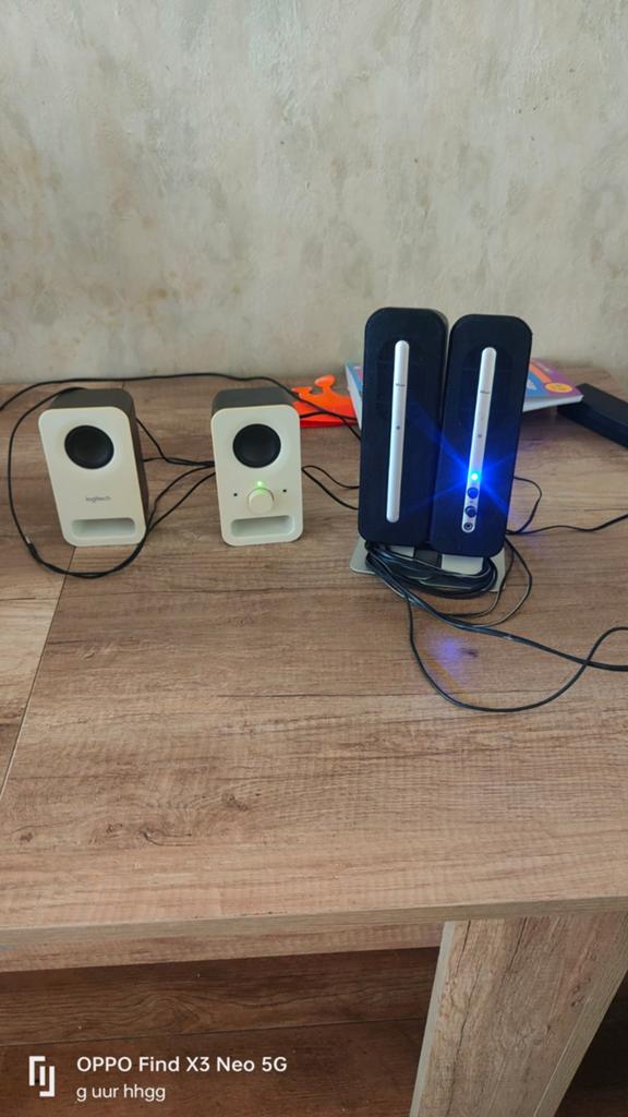 PC/Laptop Speakers - Logitech en Trust, Ophalen of Verzenden, Gebruikt, Audiokanaal 2, Logitech, Onbekend