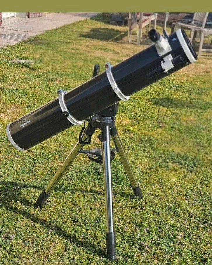 Sky-Watcher Newton 150/1200 telescoop – compleet en n, Ophalen, Gebruikt, 80 tot 200 mm, Spiegeltelescoop (reflector)