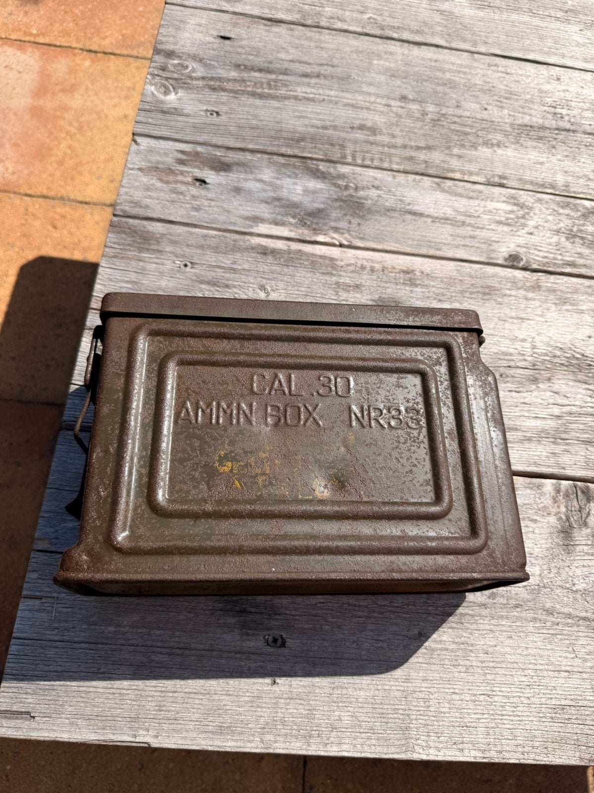 Amerikaanse .30 ammo box, Verzenden, Amerika