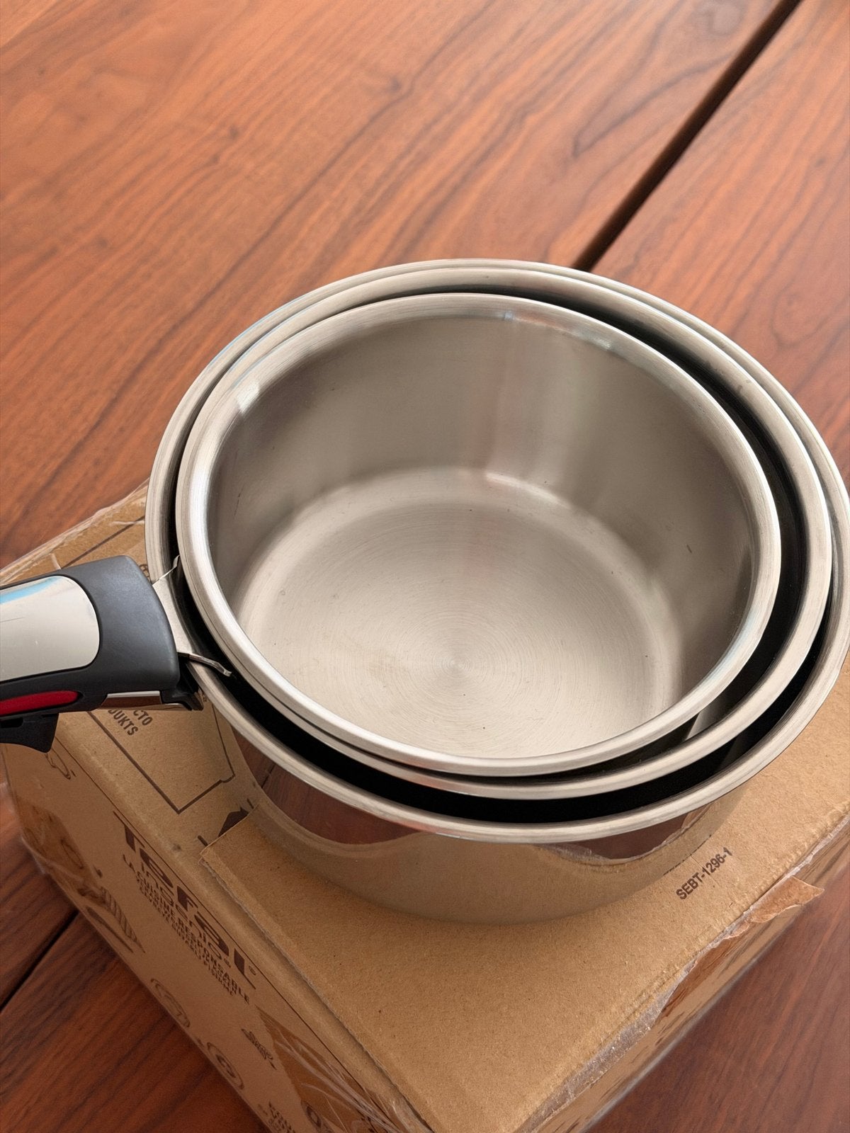 Tefal Ingenio Pannenset - Nieuw in doos, Tefal, Nieuw, Pannenset, Ophalen of Verzenden