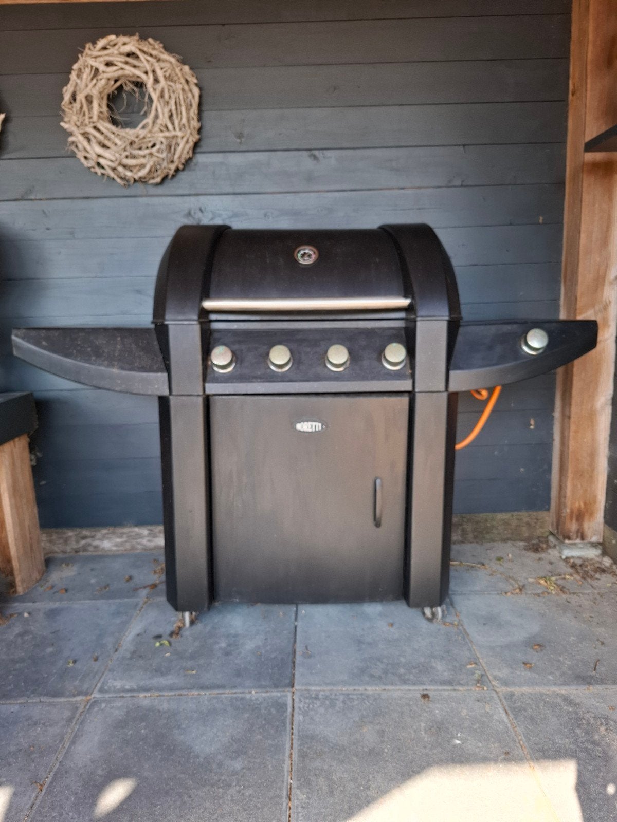 Boretti Robusto gasbarbeque met zijbrander!!!, Ophalen, Gebruikt, Boretti