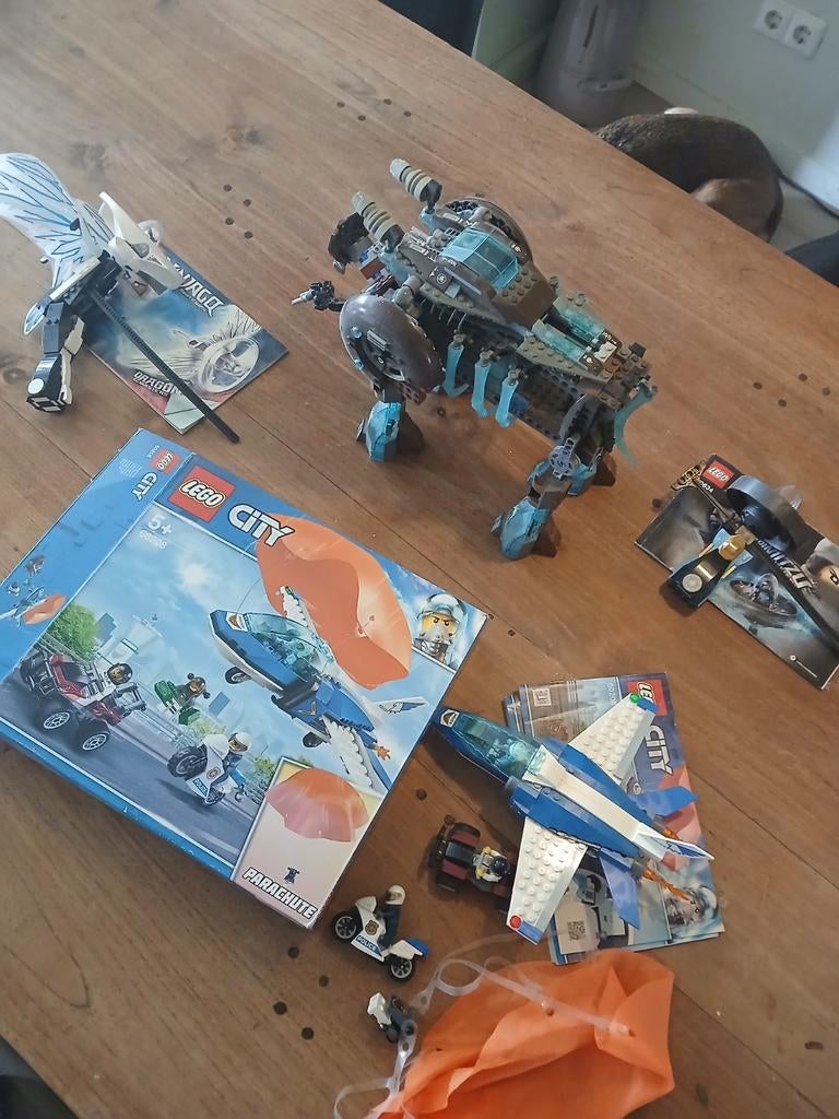 4x set lego, Ophalen of Verzenden, Zo goed als nieuw