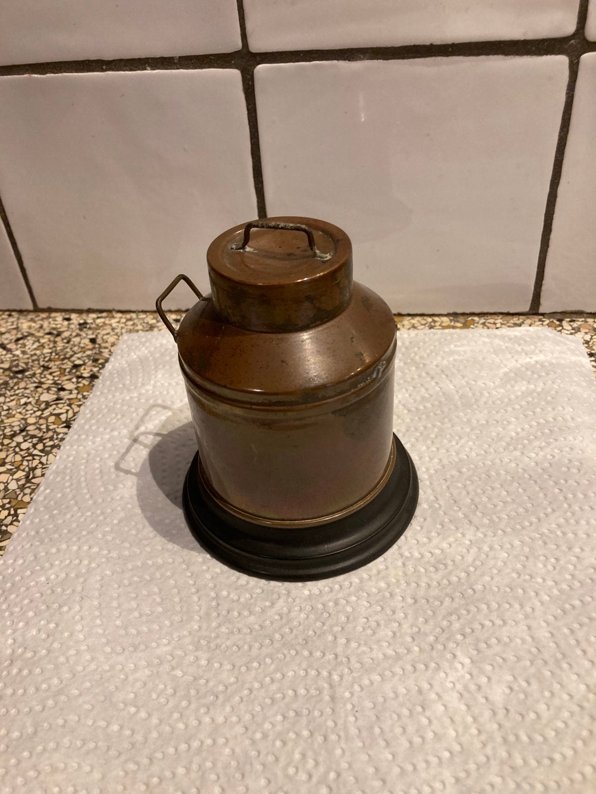 Oud potje voor sigaretten, Ophalen of Verzenden