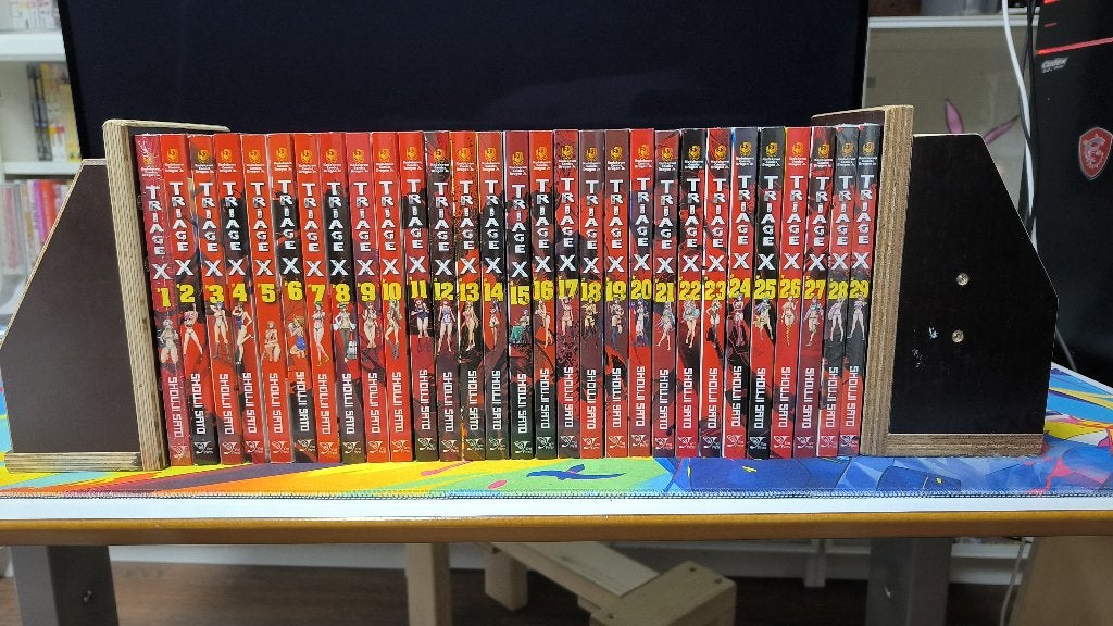 Triage X Manga Vol 1-29 COMPLETE SET English Yen Press, Complete serie of reeks, Shouji Sato, Ophalen, Gelezen