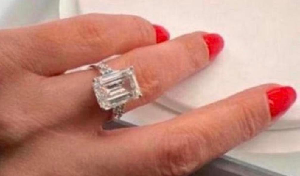 Schitterende 3.38ct Smaragd Diamant Ring 14k Witgoud, Wit, Nieuw, Ophalen of Verzenden, 17 tot 18