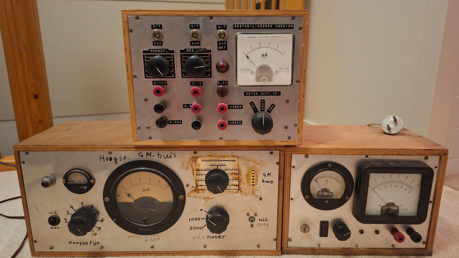 Zelfbouw Elektronische apparatuur, Ophalen