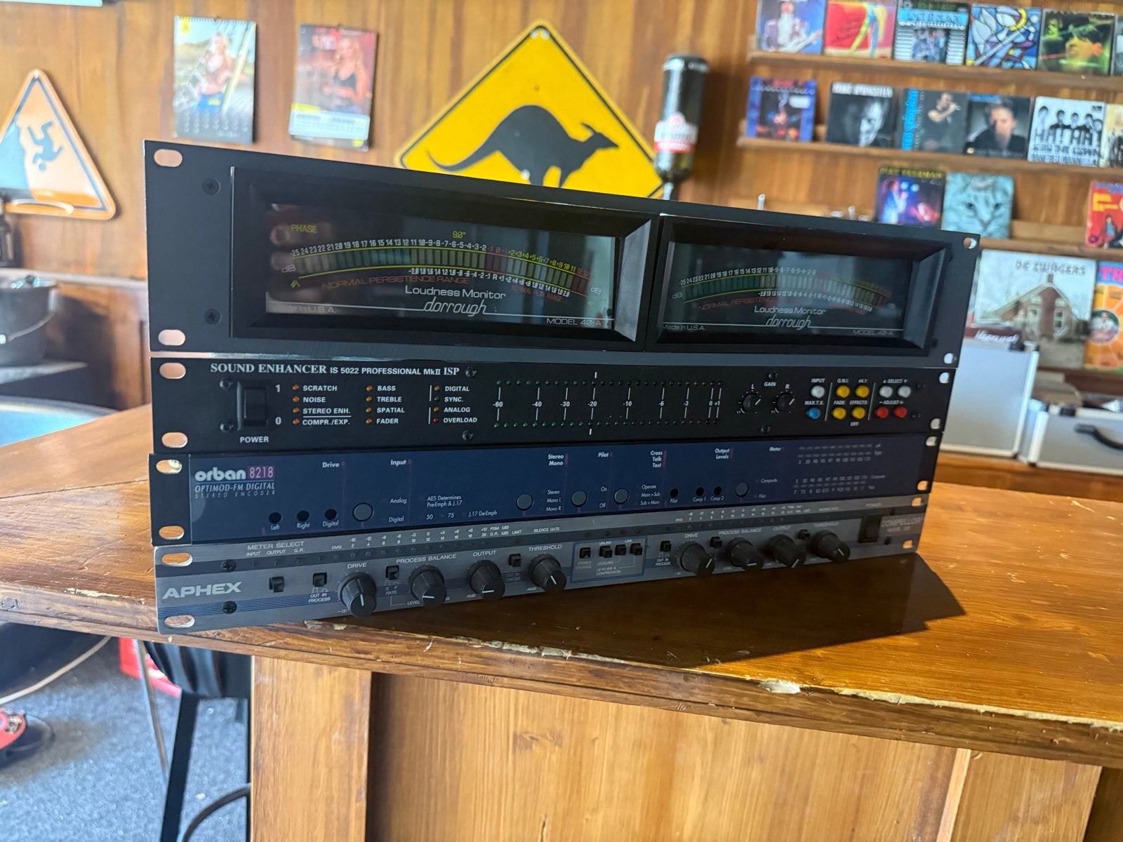 Aphex Compellor 320 Audio Compressor/Leveler, Ophalen, Gebruikt