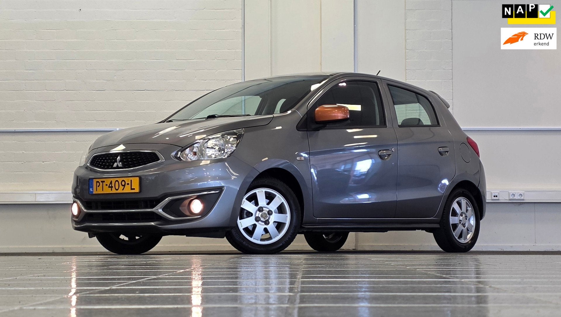 Mitsubishi Space Star 1.0i Automaat Cool+ LM velgen Garantie, Auto's, Mitsubishi, Stof, Gebruikt, 840 kg, Origineel Nederlands