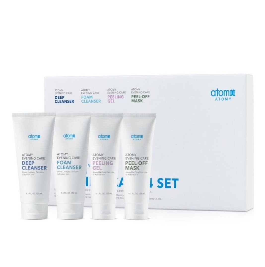Evening Care Cleansing Set skincare met gratis testjes, Ophalen of Verzenden, Nieuw, Gehele gezicht, Reiniging