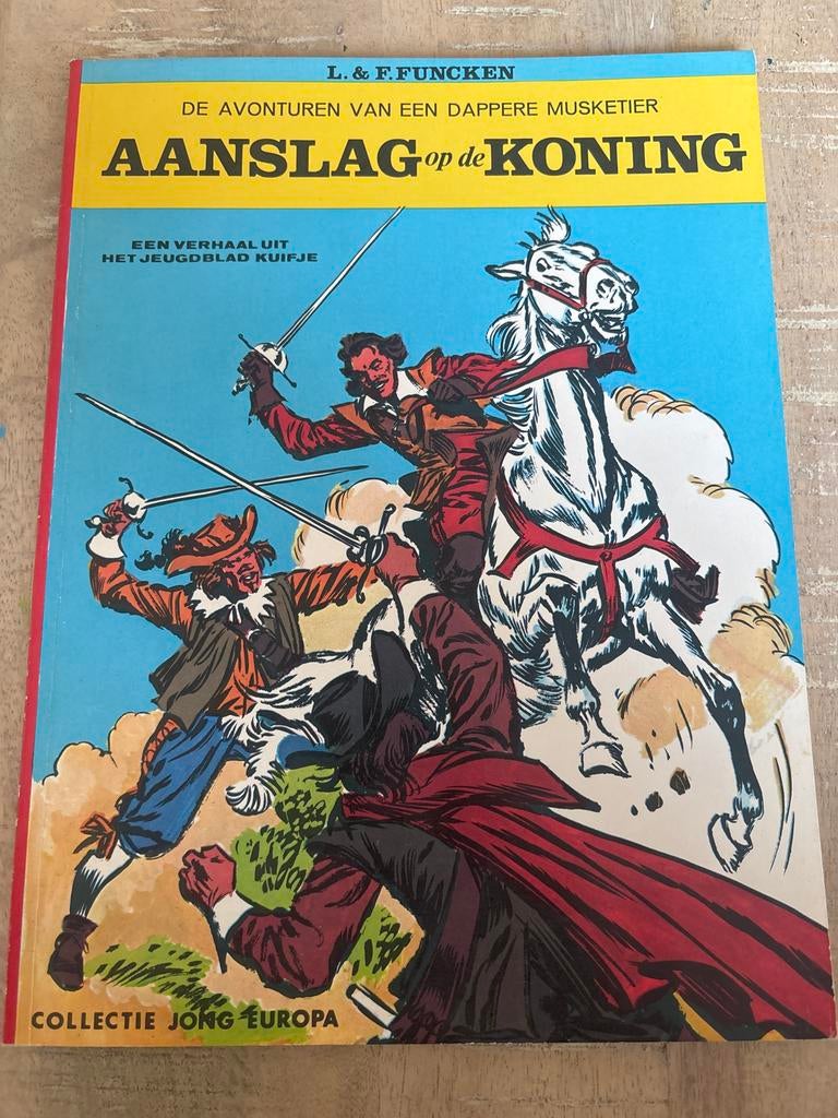 Aanslag op de Koning - L. & F. Funcken (1972), Boeken, Stripboeken, Eén stripboek, Ophalen of Verzenden, Gelezen