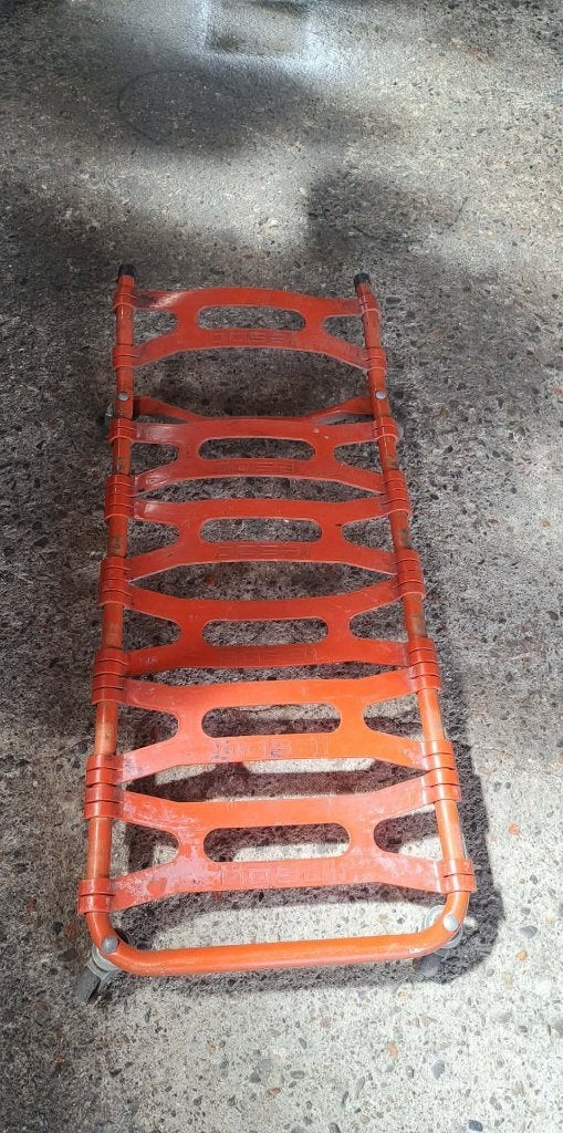Bosal vintage garage bed wagen om onder een auto te werken, Ophalen, Gebruikt, Gebruiksvoorwerp