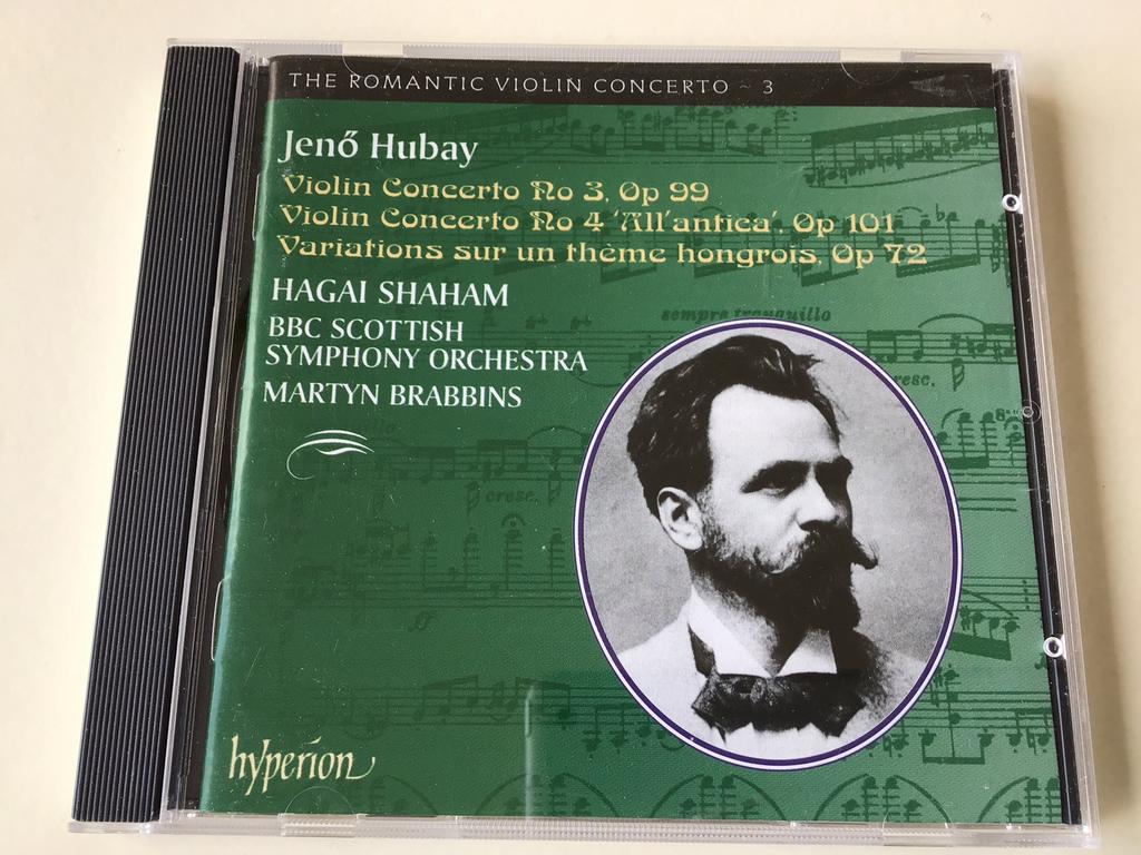 Hubay violin concertos Hagai Shaham/ Brabbins, Ophalen of Verzenden, Modernisme tot heden, Zo goed als nieuw, Orkest of Ballet