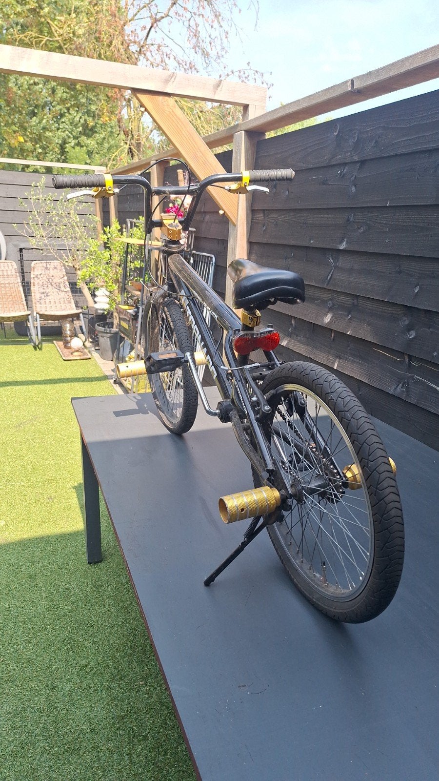 kinder fiets bmx freestyle, Fietsen en Brommers, Fietsen | Crossfietsen en BMX, Ophalen, Gebruikt