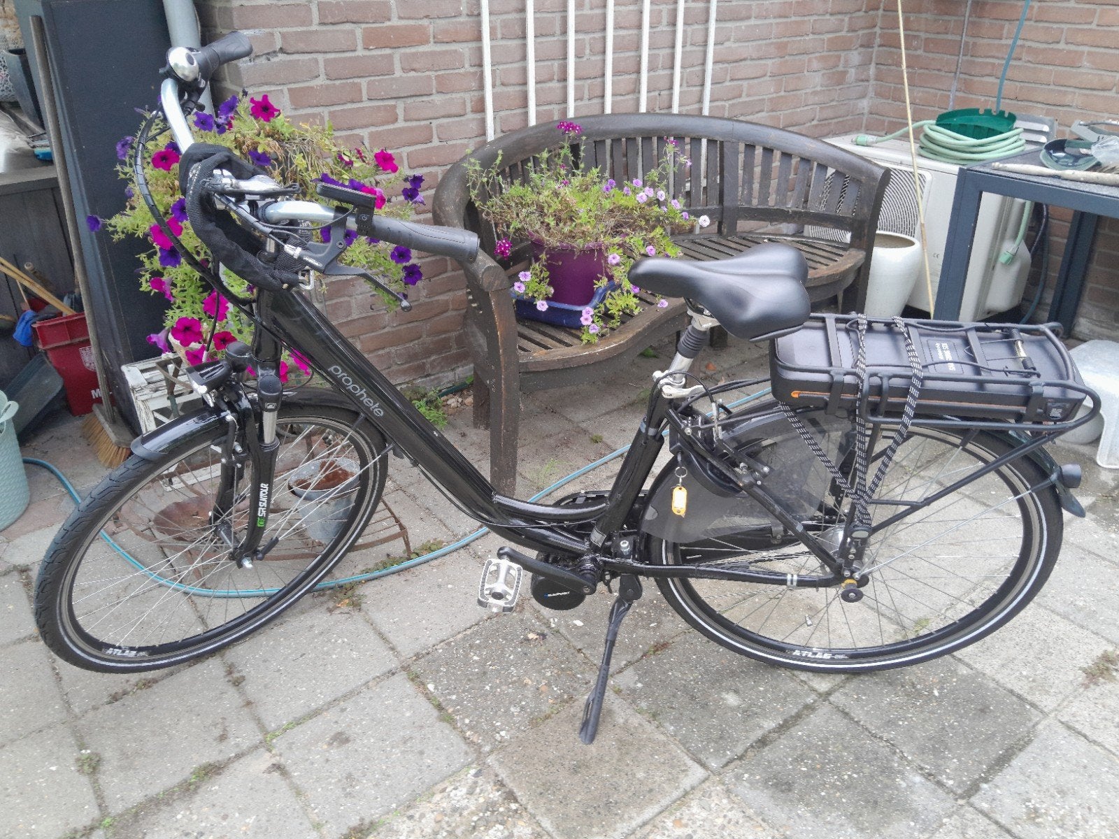 zeer mooie degelijke e-bike te koop, Ophalen, Gebruikt, 30 tot 50 km per accu, Overige merken