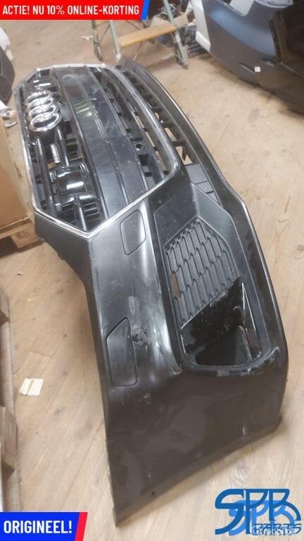 AUDI A7 4K8 S-Line VOORBUMPER GRILL GRILLE COMPLEET PDC SRA, Audi, Gebruikt, Voor, Bumper