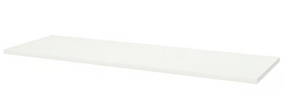 GRATIS AFHALEN Ikea bureaublad/tafelblad, wit, 200x60 cm, Ophalen, Zo goed als nieuw, IKEA, 60 cm