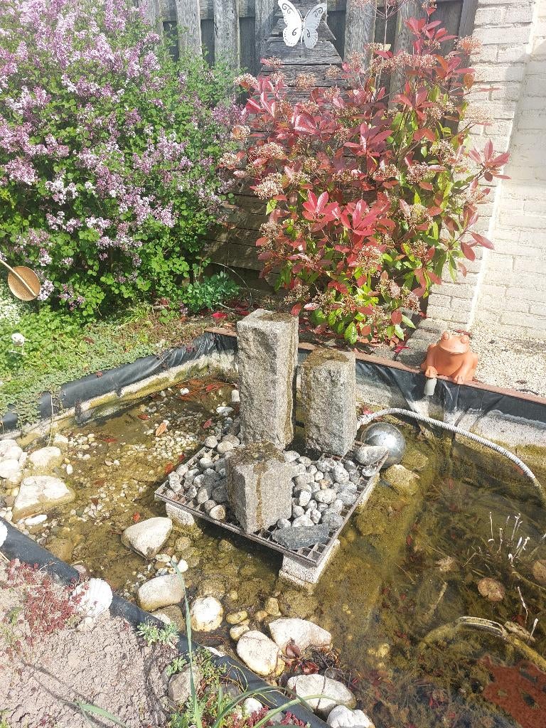 Waterornament, Tuin en Terras, Ophalen, Gebruikt, Beton, Waterornament