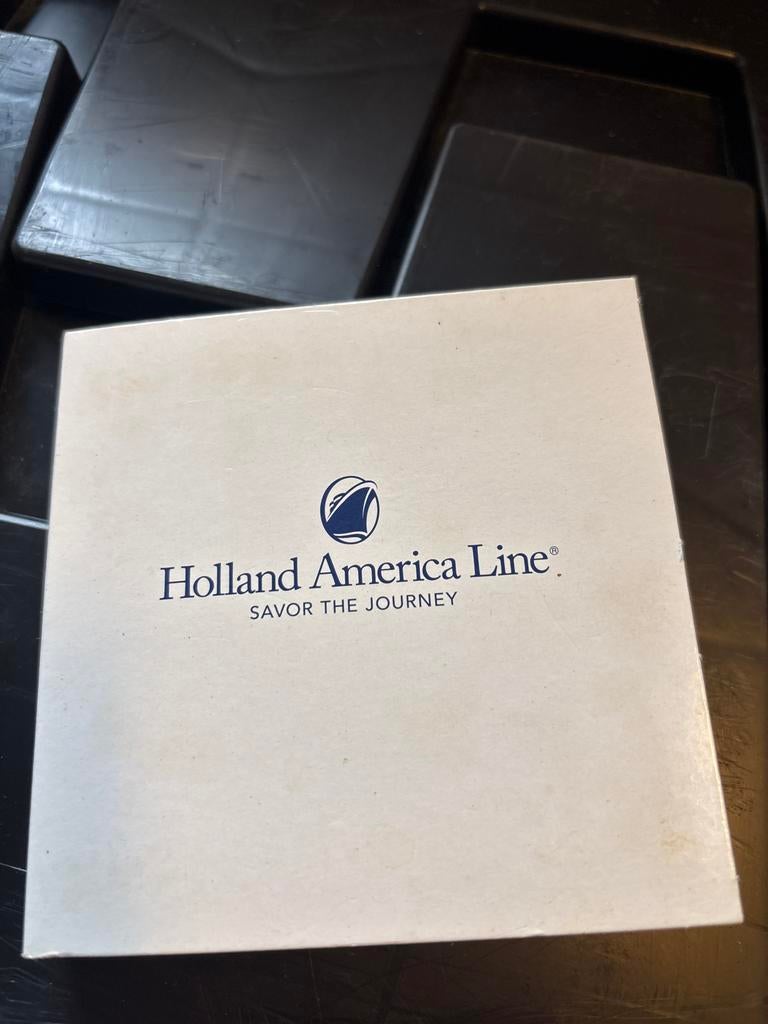 Holland America Line Onderzetter - Vintage Scheepsdesign, Huis en Inrichting, Woonaccessoires | Onderzetters, Zo goed als nieuw