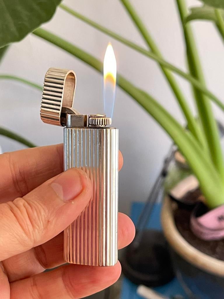Cartier Zilver Aansteker Lighter 🔥🔥🔥🔥, Verzamelen, Ophalen of Verzenden, Zo goed als nieuw, Aansteker