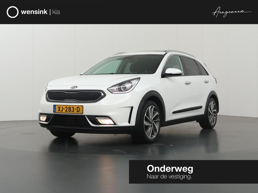 Kia Niro 1.6 GDi Hybrid Design Edition | Trekhaak | Panorama, Auto's, Kia, Lichtsensor, Gebruikt, Euro 6, 2 kWh