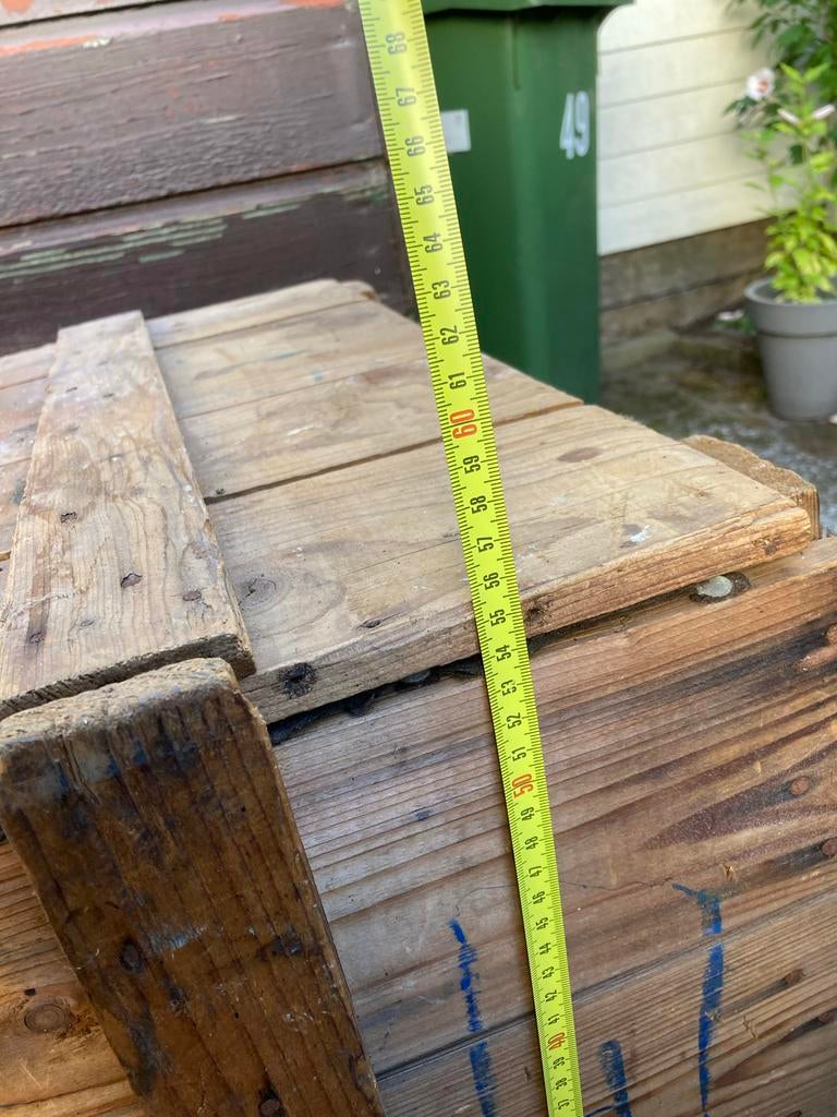 Scheepkist, Ophalen, Minder dan 50 cm, Gebruikt, 50 tot 100 cm