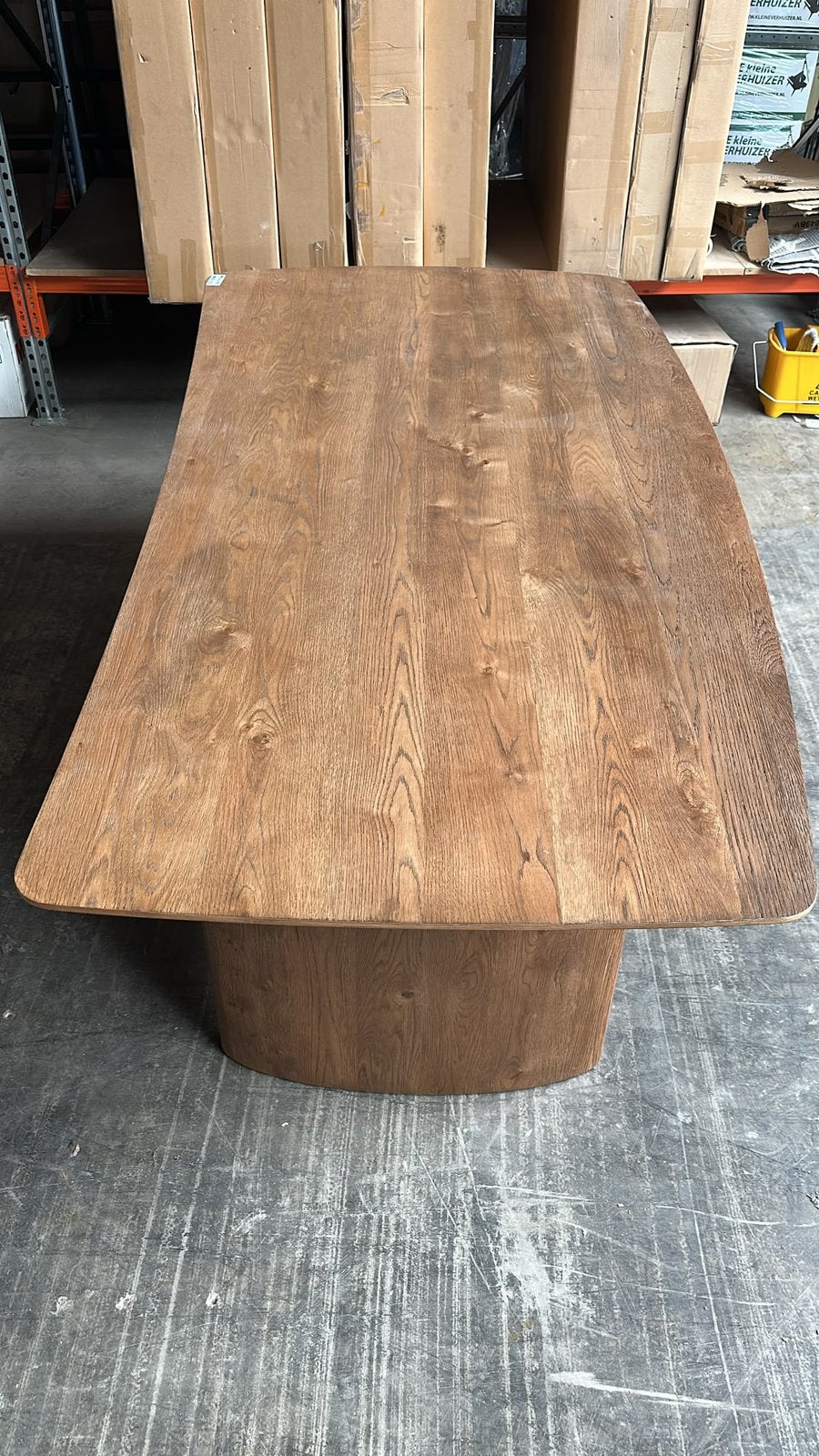 Eettafel showroommodel, Huis en Inrichting, Tafels | Eettafels, 100 tot 150 cm, Ophalen of Verzenden, Vijf personen of meer, Rechthoekig