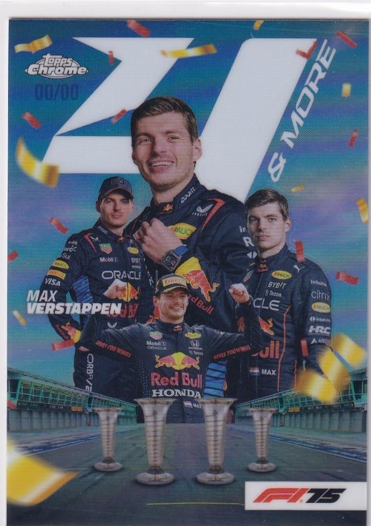 Max Verstappen 4&More Refractor #4N-1, Verzenden, Nieuw, Formule 1
