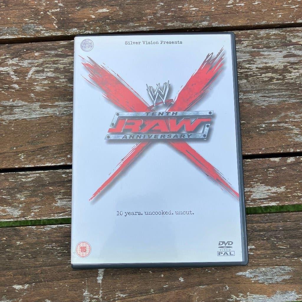 WWE - Raw 10th Anniversary DVD, Gebruikt, Vanaf 16 jaar, Vechtsport, Overige typen