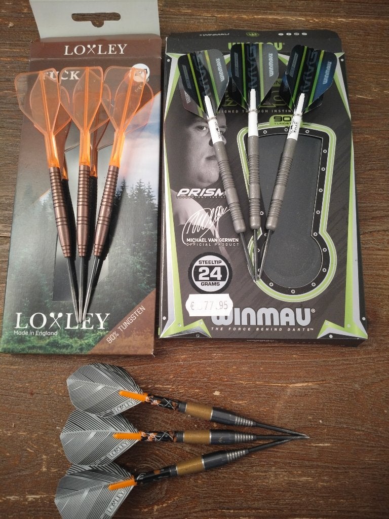 Darts - MVG/Loxley, Ophalen of Verzenden, Zo goed als nieuw, Pijlen