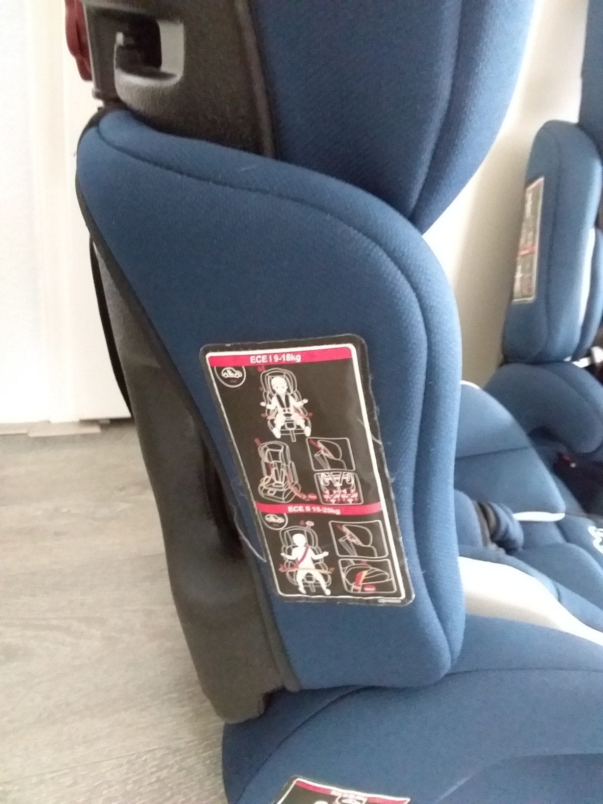 Foto 2 van auto stoel