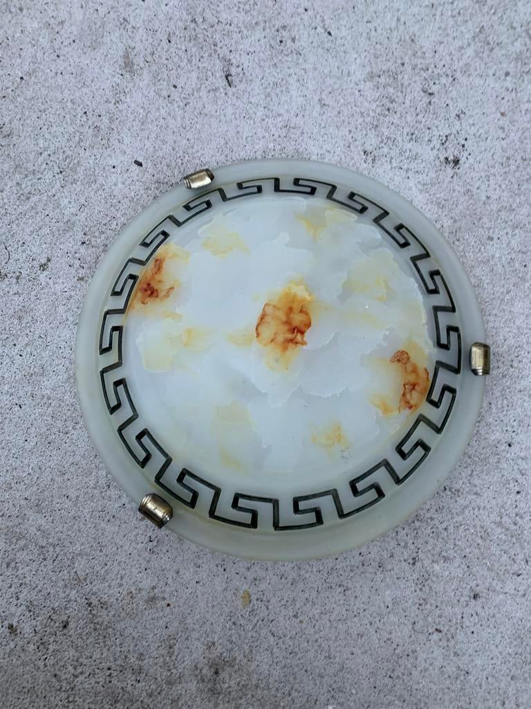 Plafondlamp Glas - Zo goed als nieuw, Ophalen of Verzenden, Zo goed als nieuw, Glas