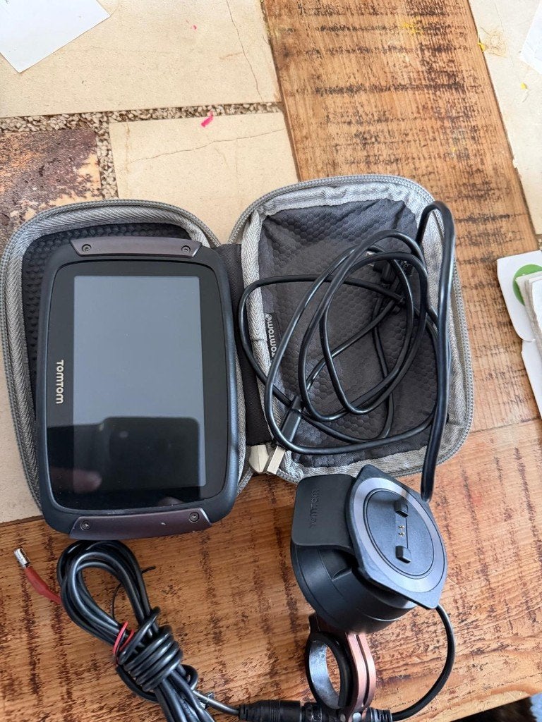 TomTom Rider 550 - Motornavigatie - Wereld, Motoren, Accessoires | Navigatiesystemen, Ophalen of Verzenden, Gebruikt