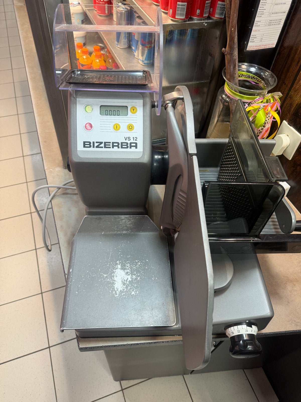 Bizerba VS 12 C-W Snijmachine - Professionele Slicer, Ophalen of Verzenden, Gebruikt