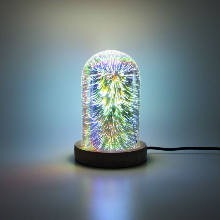 Sfeerverlichting DOME LAMP GALAXY SILVER, Overige merken, Meerkleurig, Sfeerlamp, Glas