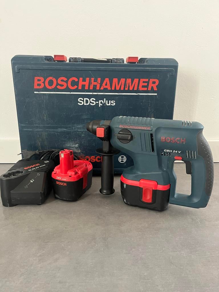 Bosch Boorhamer GBH 24V, Zo goed als nieuw, Minder dan 400 watt, Klopboormechanisme, Ophalen