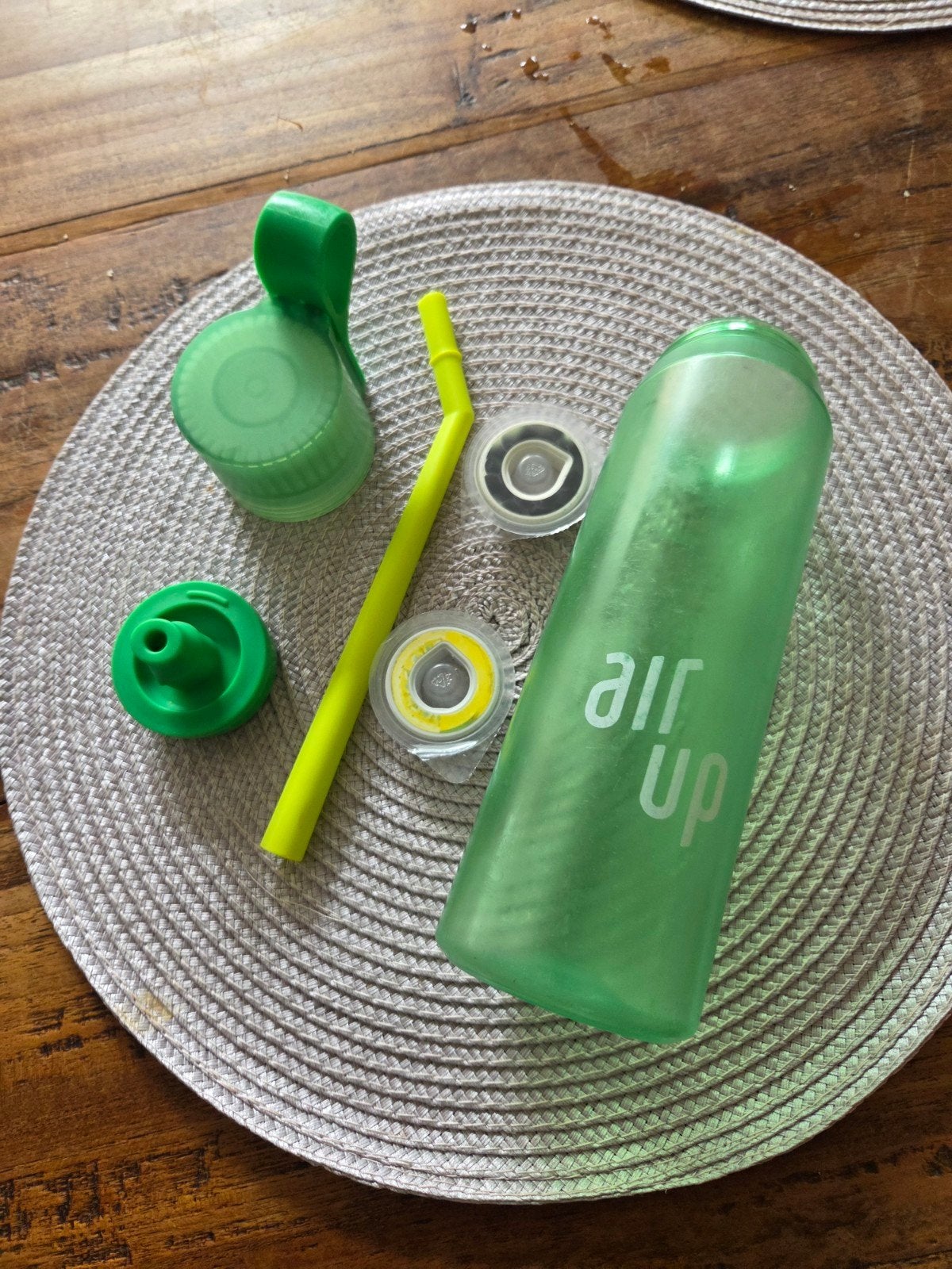 Air up fles + 2 pods, Ophalen, Gebruikt