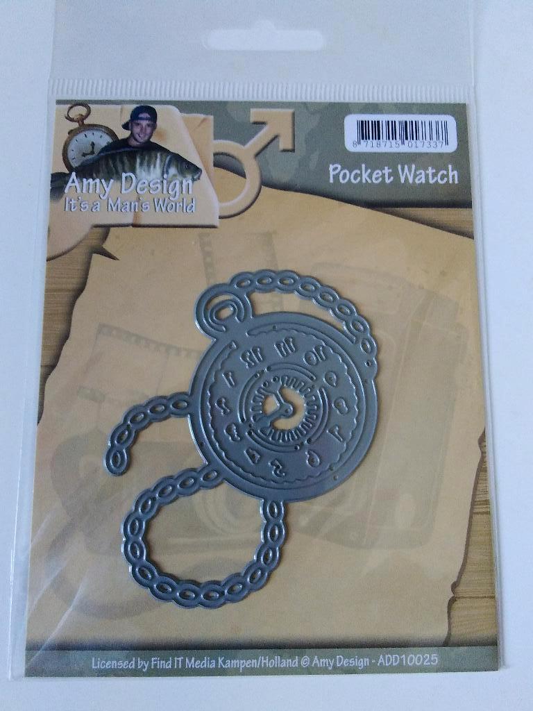 Snijmal pocket Watch  Amy Design, Ophalen of Verzenden, Nieuw, Overige thema's, Pons of Mal