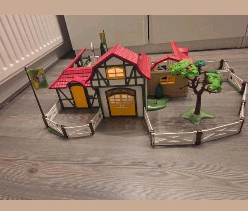 Complete Playmobil Paardenstal Set met Accessoires, Ophalen
