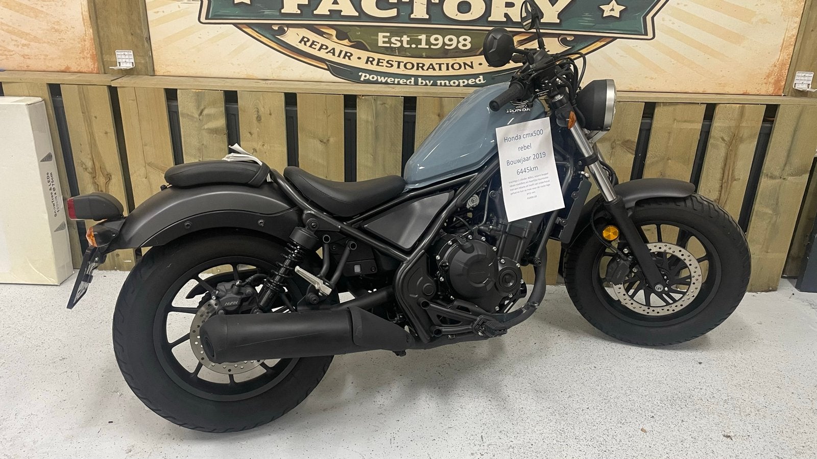 Honda CMX500 Rebel - Laatste kans voor gereduceerde prijs!, Motoren, Motoren | Honda, 2 cilinders, Gebruikt, Particulier, Meer dan 35 kW