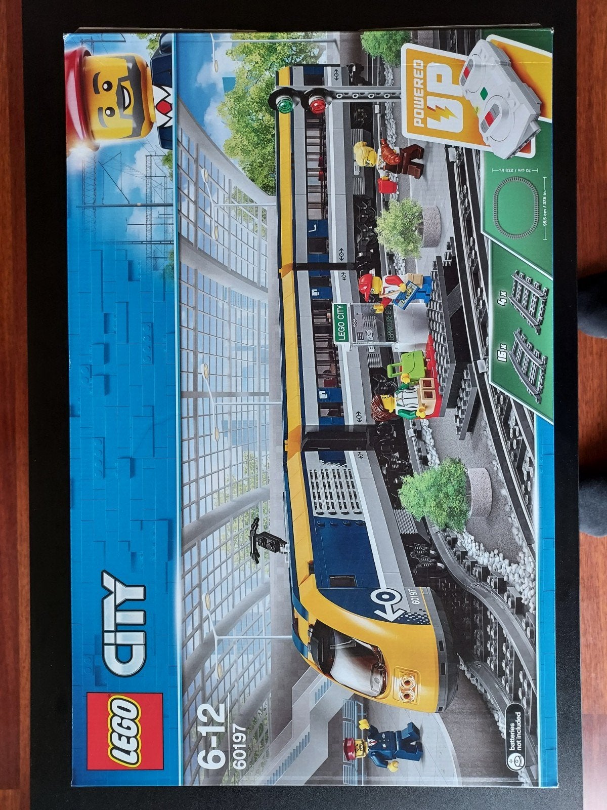 Lego City Passagierstrein 60197 met extra rails, Lego, Compleet, Ophalen of Verzenden, Complete set