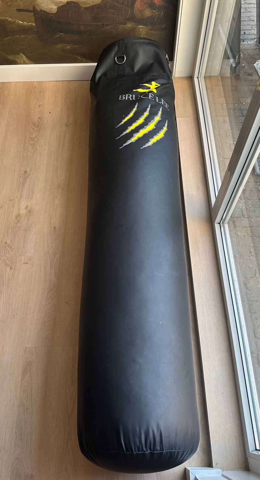 Bruce lee bokszak, Sport en Fitness, Ophalen, Zo goed als nieuw, Bokszak