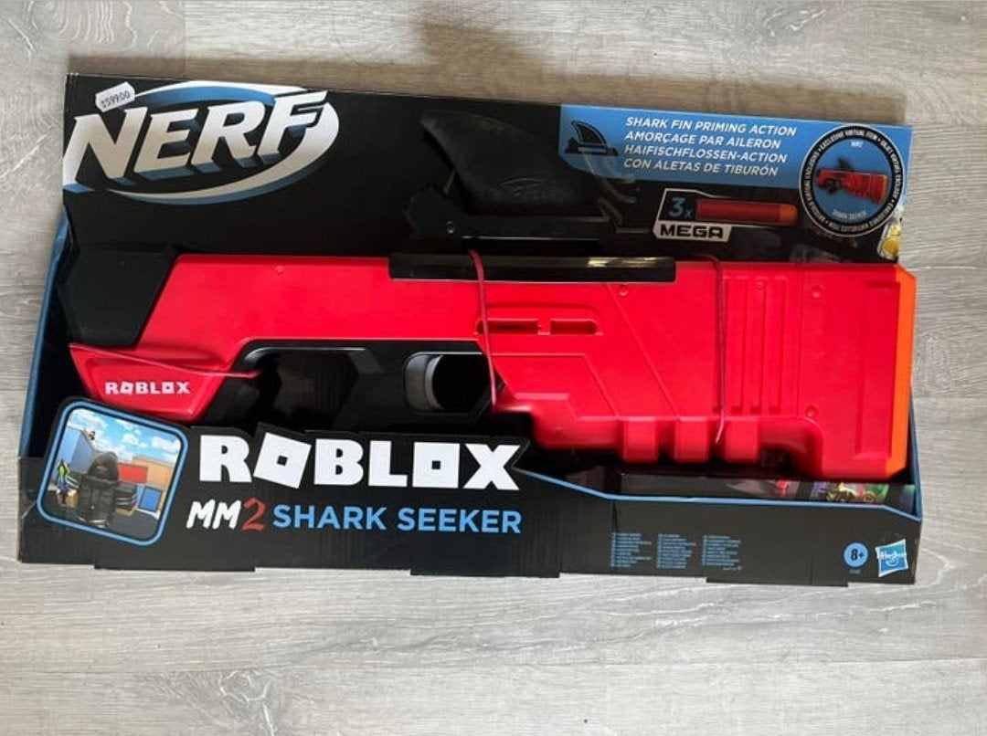 NERF Roblox MM2 SharkSeeker Blaster | Murder Mystery 2, Ophalen of Verzenden