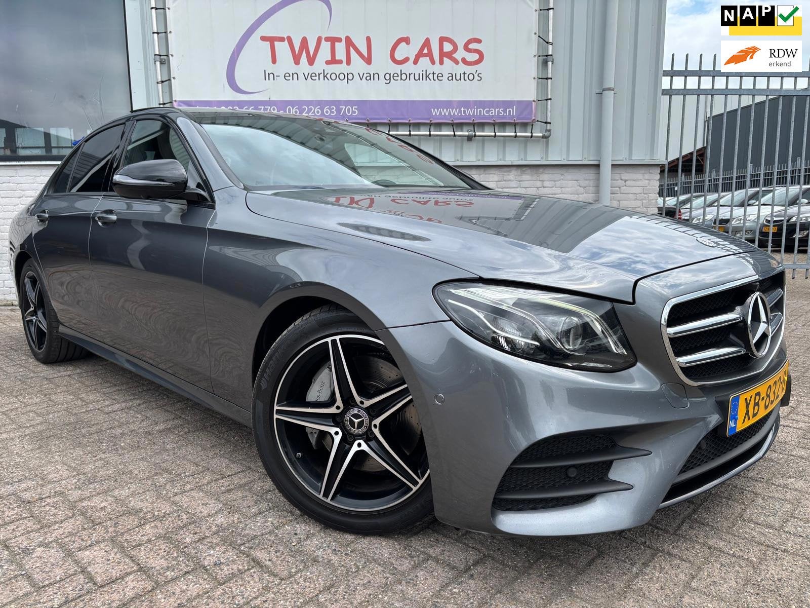 Mercedes-Benz E-klasse 200 d AMG PANO MULTIBEAM WIDESCREEN 3, Automaat, Achterwielaandrijving, Gebruikt, 4 cilinders