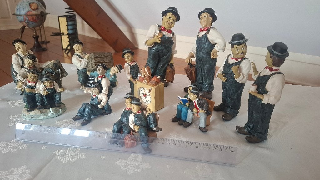 Laurel en Hardy, collectie, Ophalen of Verzenden, Zo goed als nieuw, Mens