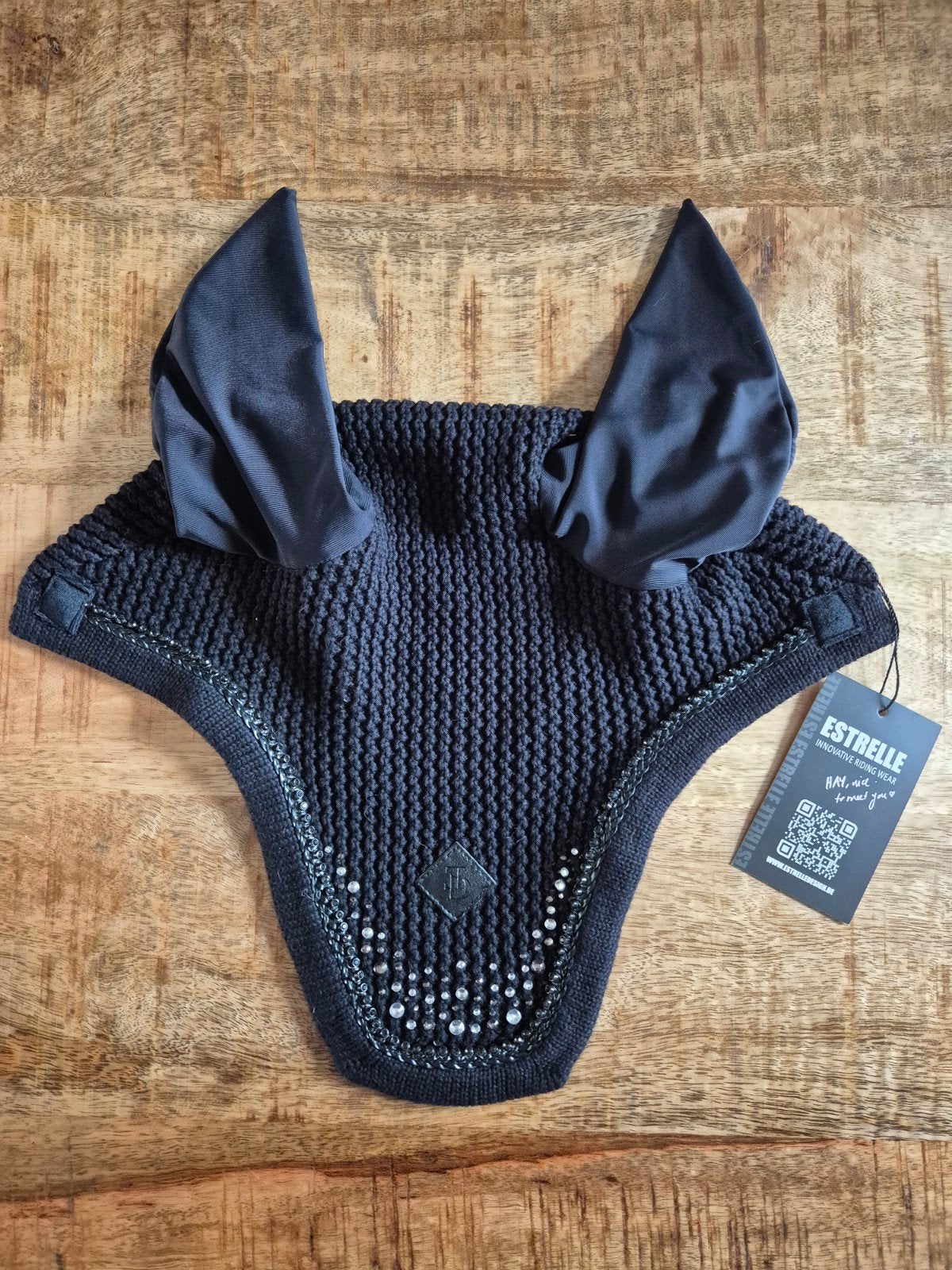 #Nieuw Full zwart oornetje met bling#, Oornetje, Nieuw, Ophalen of Verzenden, Zwart