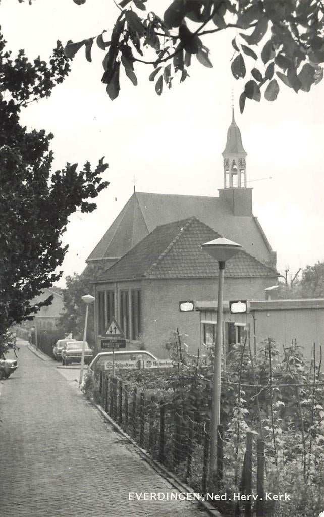 Everdingen, Ned. Herv. Kerk, Ophalen of Verzenden, 1960 tot 1980, Ongelopen, Utrecht